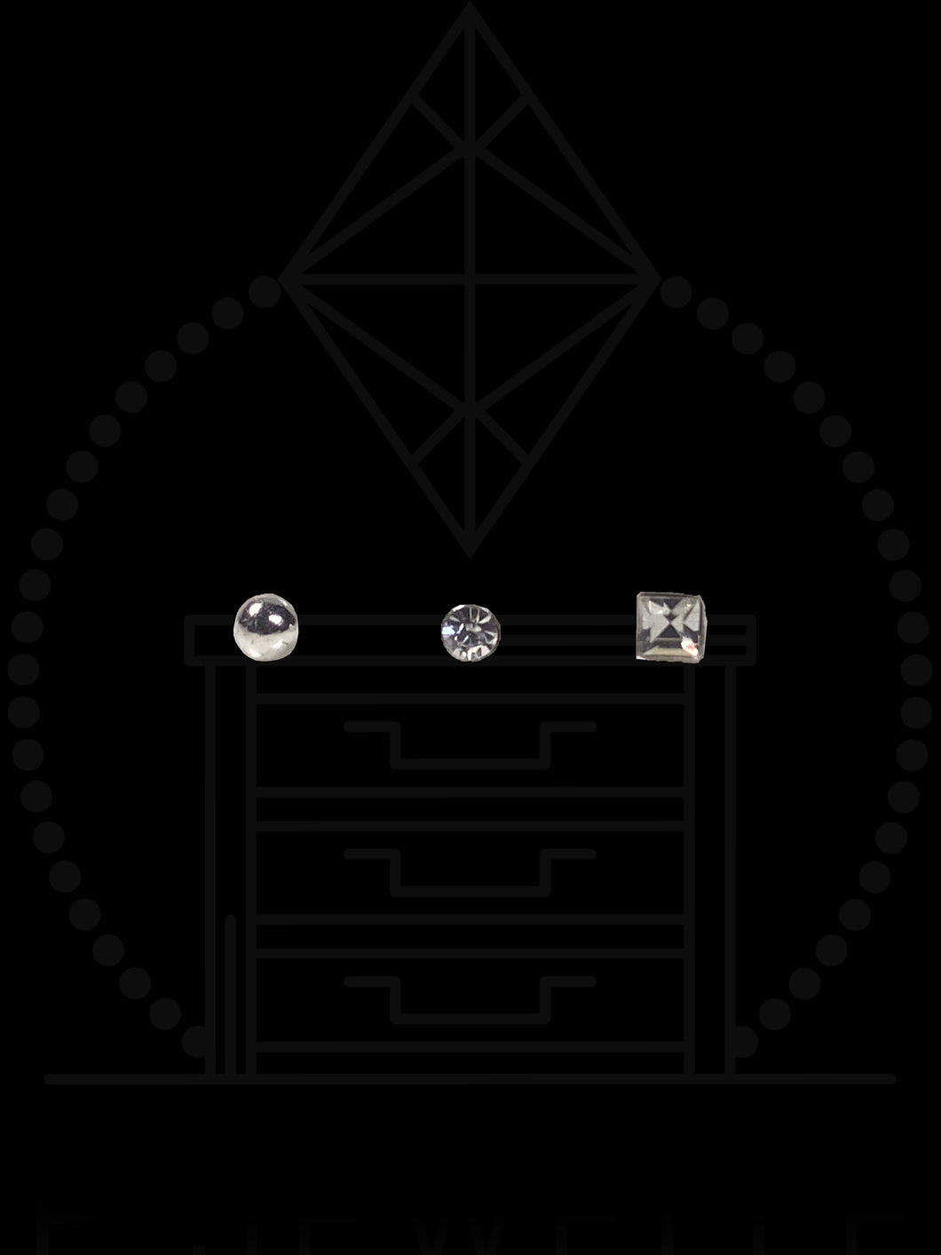 Caspian Nose Stud Set
