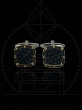 Load image into Gallery viewer, Carbon Fibre Design Cufflinks
