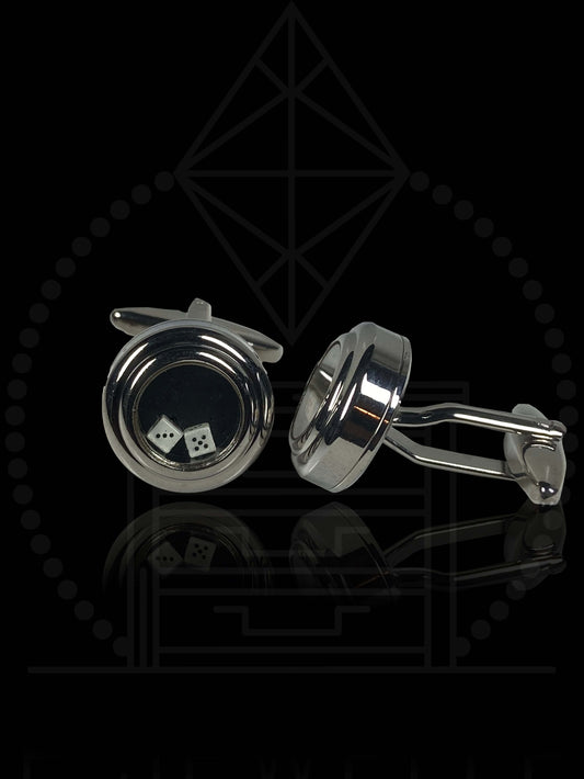 Free Moving Dice Cufflink